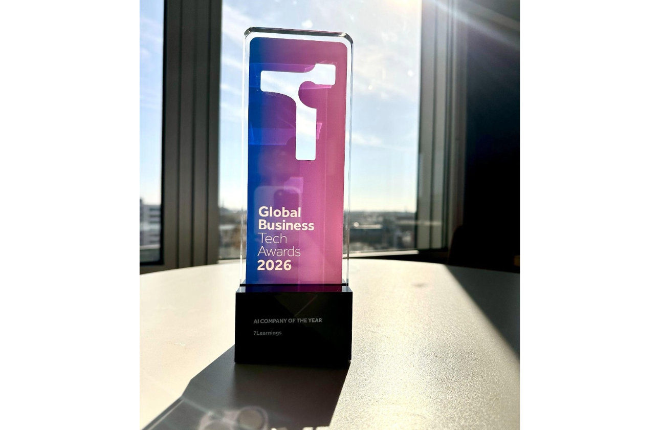 Image: 7 Learnings Named “AI Company of the Year” at the Global Business Tech Awards 2026