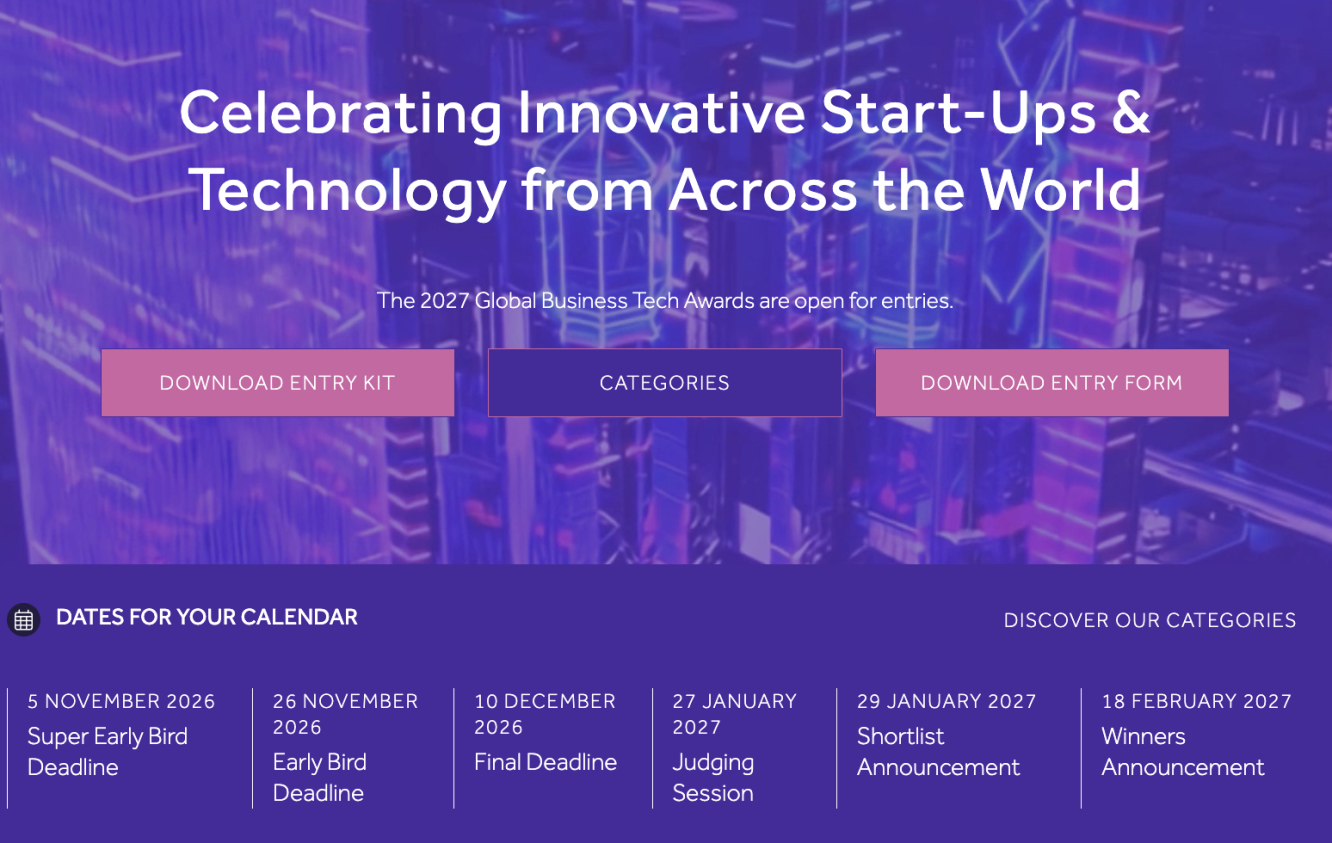 Image: A Beginner’s Guide to the Global Business Tech Awards